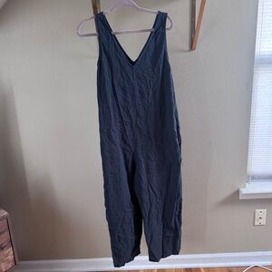 Universal Thread Charcoal Sleeveless Jumpsuit